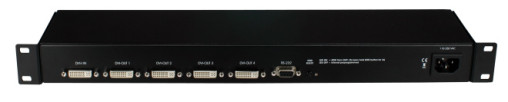 DVI-Verteilverstärker 1:4, Spatz SP-DVI-4PRO, 1-In DVI / 4-Out DVI